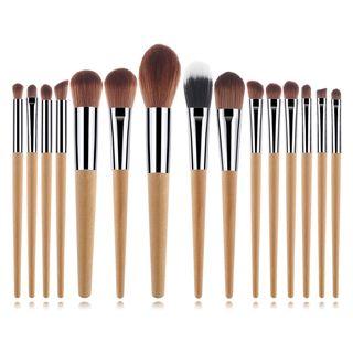 Set Of 15: Makeup Brush 15 Pcs - T-15-025 - As Shown In Figure - One Size