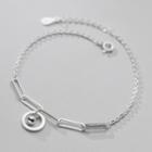 Hoop Necklace 1 Pc - Hoop Necklace - Silver - One Size