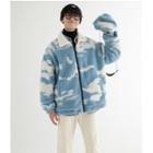 Set: Fleece Zip Jacket + Sling Bag