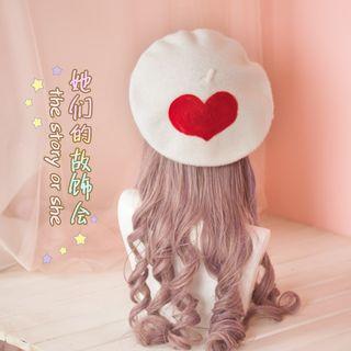 Heart-accent Beret