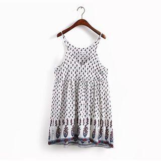 Patterned Chiffon Sundress