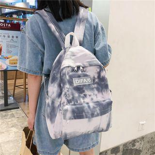 Printed Fabric Backpack
