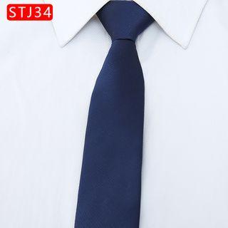 Pre-tied Neck Tie (5cm) Stj34 - One Size