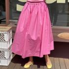 Colored Maxi Full Skirt