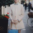 Buttoned Coat / A-line Skirt