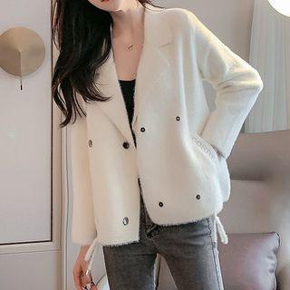 Fleece Double Breasted Jacket
