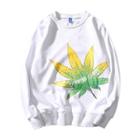 Maple Leaf Print Pullover