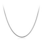 Fashion Simple 316l Stainless Steel Necklace 51cm Silver - One Size