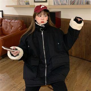 Collared Zipped Jacket