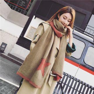 Printed Knit Scarf