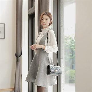 A-line Sleeveless Zip-back Dress