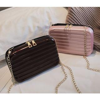 Zip Around Box Clutch