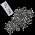 Metal Star Nail Art Decoration Set Of 1000 - Silver - One Size