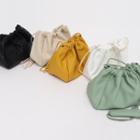 Drawcord-pouch Shoulder Bag