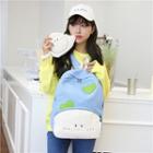 Set Of 2: Cartoon Backpack + Coin Purse