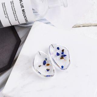 Irregular Acetate Earring 1 Pair - One Size