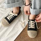 Woven Panel Sneakers