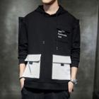 Color Block Pocket Hoodie