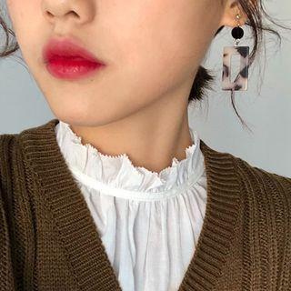 Acrylic Rectangle Bobble Dangle Earring