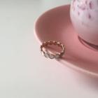 Metallic Gemstone Ring