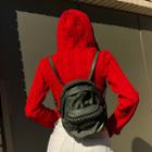 Pleather Mini Backpack