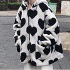 Heart Hooded Jacket