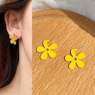 Acrylic Flower Stud Earring