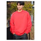 Raglan-shoulder Embroidered Loose-fit Sweatshirt