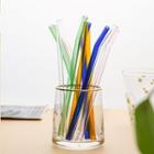 Reusable Glass Drinking Straw / Cleaning Brush / Case / Set