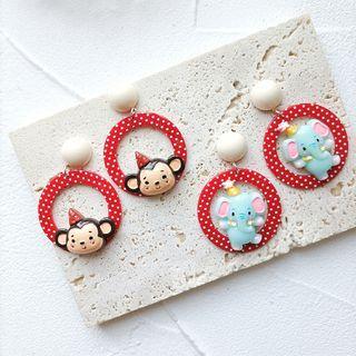 Animal Resin Earring