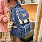 Nylon Snap Buckle Backpack / Bag Charm