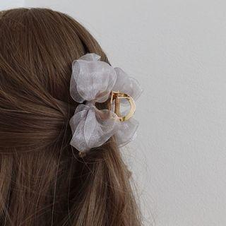 Bow Mesh Hair Claw
