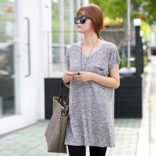 V-neck M Lange Top