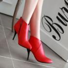 High Heel Pointy Ankle Boots