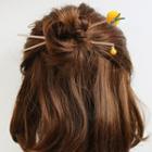 Orange Hair Pin