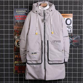 Coupled Matching Hooded Cargo Coat