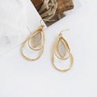Alloy Layered Drop Earring