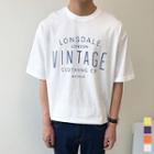 Vintage Printed T-shirt