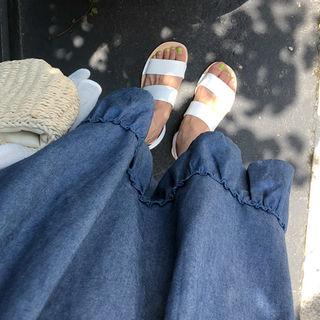 Double-strap Sling-back Sandals