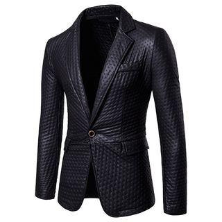 Shimmer Embossed Blazer