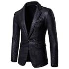 Shimmer Embossed Blazer