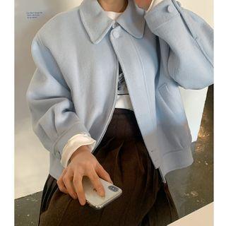 Handmade Collared Blouson Jacket