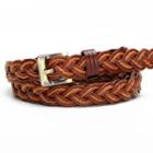 Braided Slim Belt