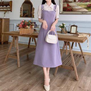 Overall Midi Dress