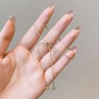 Stainless Steel Bracelet 01 - 1pc - Gold - One Size