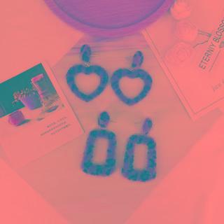 Fluffy Drop Earring / Clip-on Earring