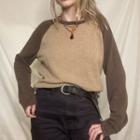 Plain Raglan Sleeve Sweatshirt