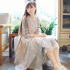 Diagonal-hem Light Jacket