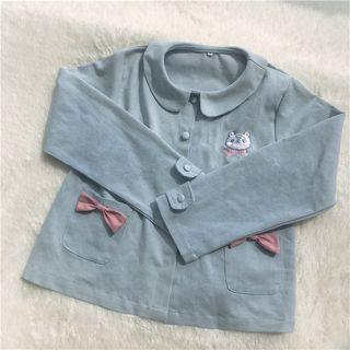Bear Embroidery Shirt