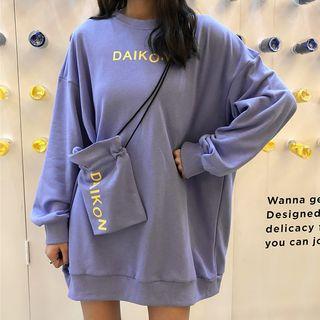 Set: Lettering Pullover + Crossbody Bag